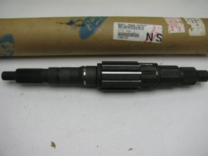 NOS OEM Ford NP435 4 SPEED Main Shaft 16-3/4in Long 28 Splines C7TZ7061C