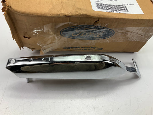 NOS - OEM Ford C7ZZ-17996-A Front Right Bumper Guard 1967 Mustang - FLAT FRONT