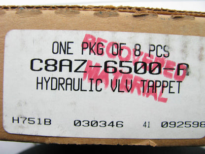 (8) NEW - OEM Ford C8AZ-6500-A Hydraulic Valve Tappet 1965-1971 352 390 V8