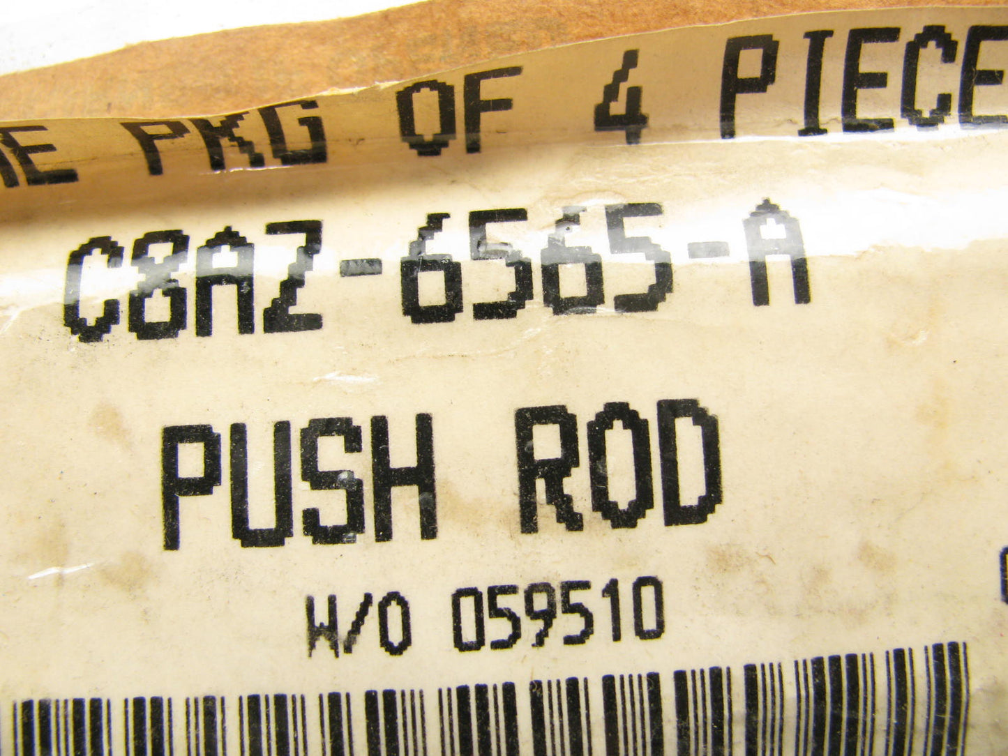 (4) NEW GENUINE OEM Ford C8AZ-6565-A Engine Push Rods
