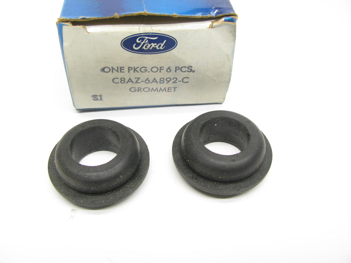 (2) NEW - OEM Ford C8AZ-6A892-C Valve Cover PCV Grommet 1968-1970 428-V8