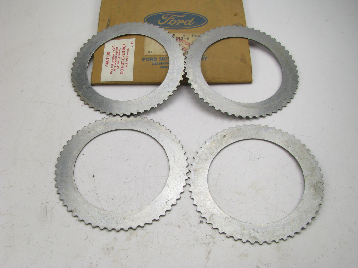 (4) NEW - OEM Ford C8AZ-7B442-A Automatic Transmission Clutch Plate - C/M & FMX