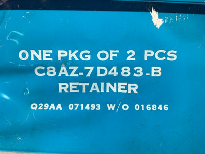 (2) OEM Ford C8AZ-7D483-B Rear Clutch Pressure Plate Retainer Ring .090'' FMX