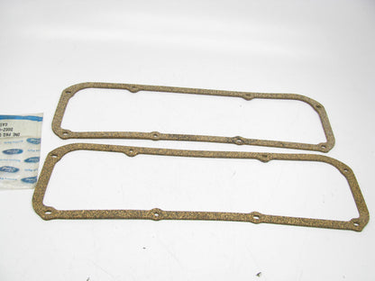 (2) NEW - OEM Ford D00Z-6584-A Valve Cover Gaskets 1969-1982 302 Boss 351C 400