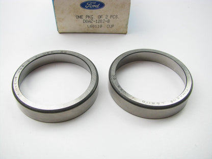 (2) New OEM Ford D0AZ-1202-B-2 FRONT Inner Bearing Cups 85-96 F-150, 85 F-250