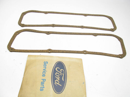 (2) NEW - OEM Ford D0AZ-6584-C Valve Cover Gasket 57-77 352 360 390 406 427 428