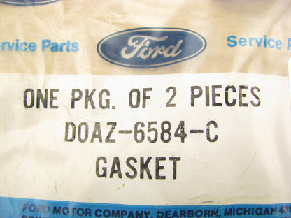 (2) NEW - OEM Ford D0AZ-6584-C Valve Cover Gasket 57-77 352 360 390 406 427 428