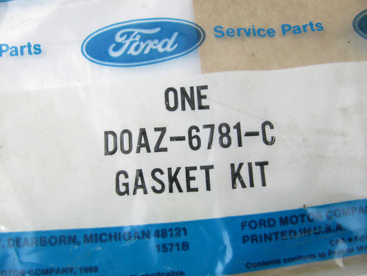 NEW GENUINE D0AZ-6781-C Engine Oil Pan Gasket Set 69-93 Ford Mercury 351 V8