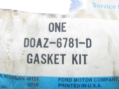 OEM Ford Oil Pan Gasket Kit NOS D0AZ-6781-D 1969-1979 351C 351 Cleveland V8 400