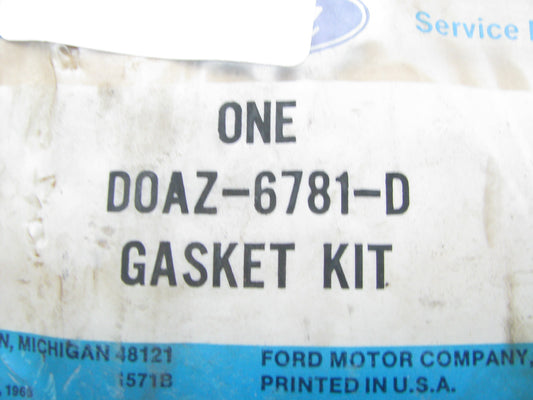 OEM Ford Oil Pan Gasket Kit NOS D0AZ-6781-D 1969-1979 351C 351 Cleveland V8 400