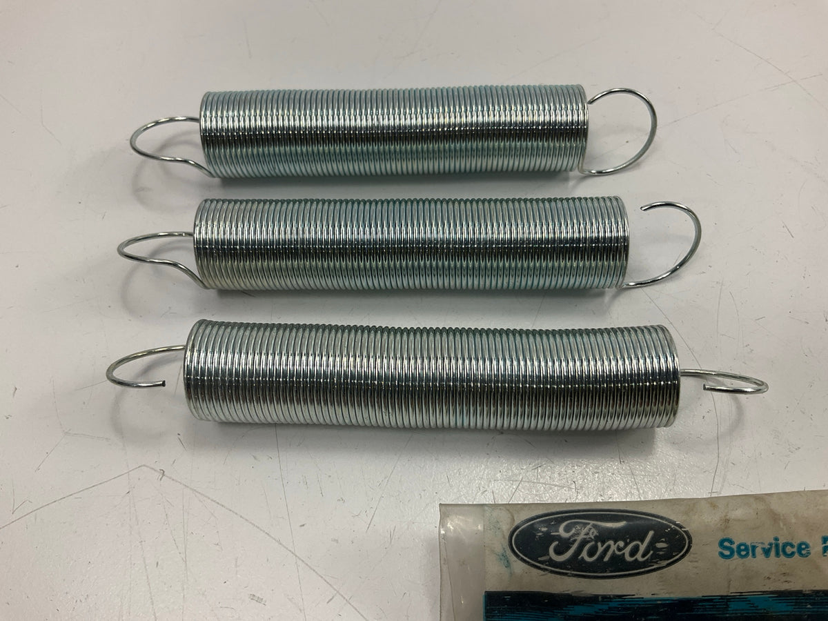 (3) NEW OEM Ford D0HZ-16B930-A Hood Check Cable Storage Spring 1970-90 L-Series