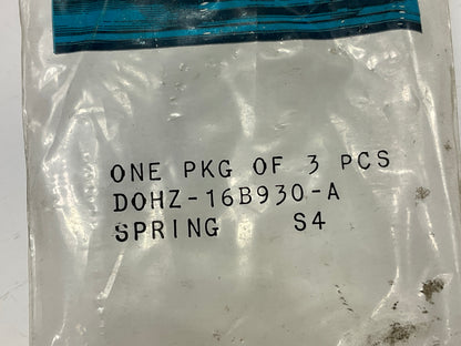 (3) NEW OEM Ford D0HZ-16B930-A Hood Check Cable Storage Spring 1970-90 L-Series