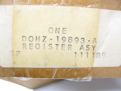 NEW - OEM Ford D0HZ-19893-A HVAC Center Register Vent 1970-1986 L-Series 800/900