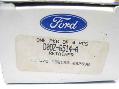 (4) NEW - OEM Ford D0OZ-6514-A Engine Valve Spring Retainer 1968-1985 429 460-V8