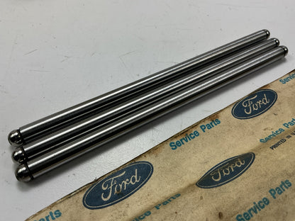 (3) NEW - OEM Ford D0OZ-6565-C Engine Push Rods 1969-1980 302 .060 Over Size