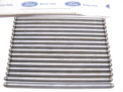 (16) NEW - OEM Ford D0OZ-6565-D Engine Push Rods .060'' O/S 1969-1980 302