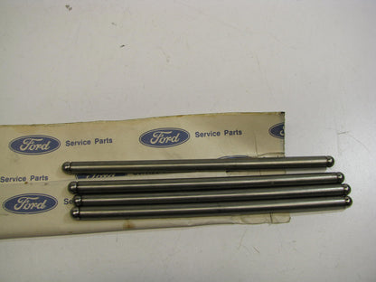 (4) NEW - OEM Ford D0OZ-6565-D Engine Push Rods .060'' O/S 1969-1980 302