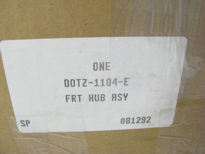 NOS Genuine OEM Ford D0TZ-1104-E Axle Hub