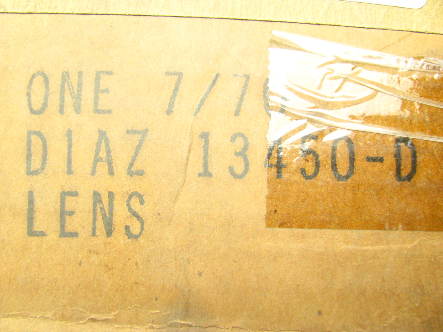 NOS - OEM Ford D1AZ-13450-D Rear Right Tail Light Lamp Lens 1971 Galaxie 500