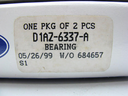 NOS OEM Ford D1AZ-6337-A Crankshaft Bearing Set PAIR 1973-1979 351W 351M 400 V8