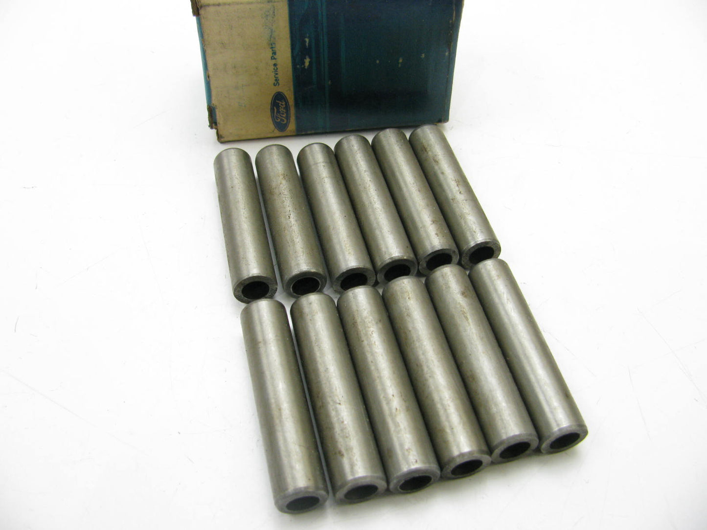 (12) NOS - OEM Ford D1AZ-6510-C Intake Valve Guide 1966-1996 240, 300-L6