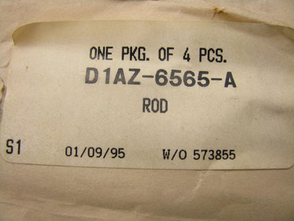 (4) NEW GENUINE OEM Ford D1AZ-6565-A Push Rods - 351M 400 V8