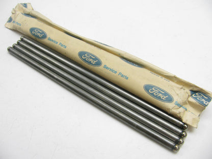(4) NEW - OEM Ford D1AZ-6565-C Engine Push Rods .060'' U/S 1971-1982 351M 400-V8