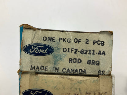 (4) Ford D1FZ-6211-AA Connecting Rod Bearing STD 59-73 1.0L 1.2L 1.3L 1.5L 1.6L