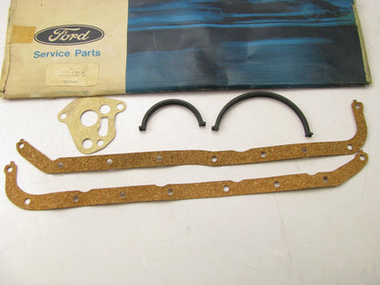 NEW - OEM Ford D1FZ-6781-B Engine Oil Pan Gasket Set 1970-1973 Pinto Capri 1.6L