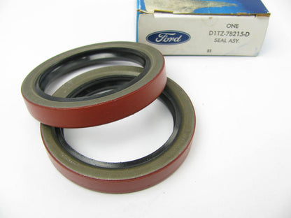 (2) NEW - OEM Ford D1TZ-7B215-D Manual Transmission Output Shaft Seal