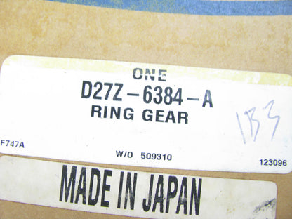 NOS OEM Clutch Flywheel Ring Gear   D27Z 6384-A