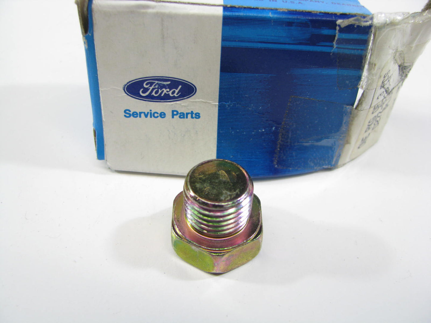 NEW - OEM Ford D27Z-6730-B Engine Oil Drain Plug - M14-1.50 17mm