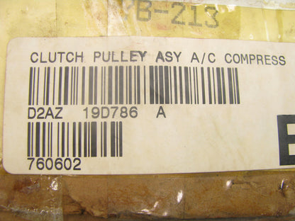 NEW - OEM Ford D2AZ-19D786-A A/C Compressor Clutch Pulley - YB-213-A D2AZ-2884-A