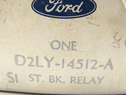 NOS - OEM Ford D2LY-14512-A Automatic Seat Back / Power Window Relay