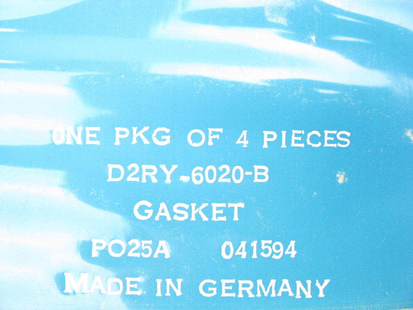 (4) NEW - OEM Ford D2RY-6020-B Engine Timing Cover Gasket 1972-1985 2.8L-V6