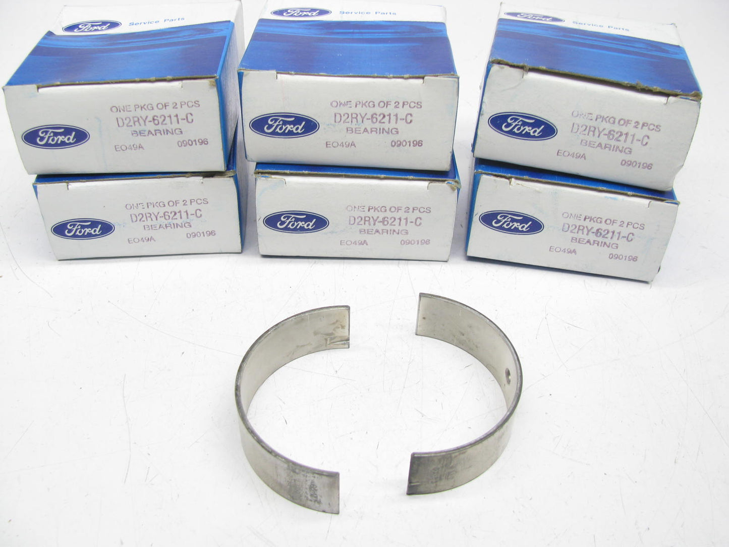 (6) NEW - OEM Ford D2RY-6211-C Connecting Rod Bearings .010'' 1972-78 2.8L-V6