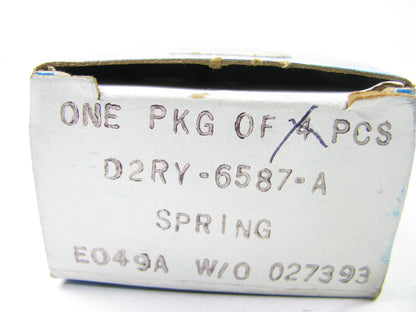 (2) NEW - OEM Ford D2RY-6587-A Rocker Arm Shaft Spring 1974-1980 2.8L
