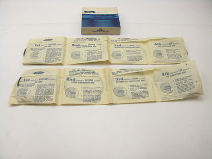 DOES (2) PISTONS - OEM Ford Piston Rings - Standard 1970-1972 330 V8 D2TZ-6148-A