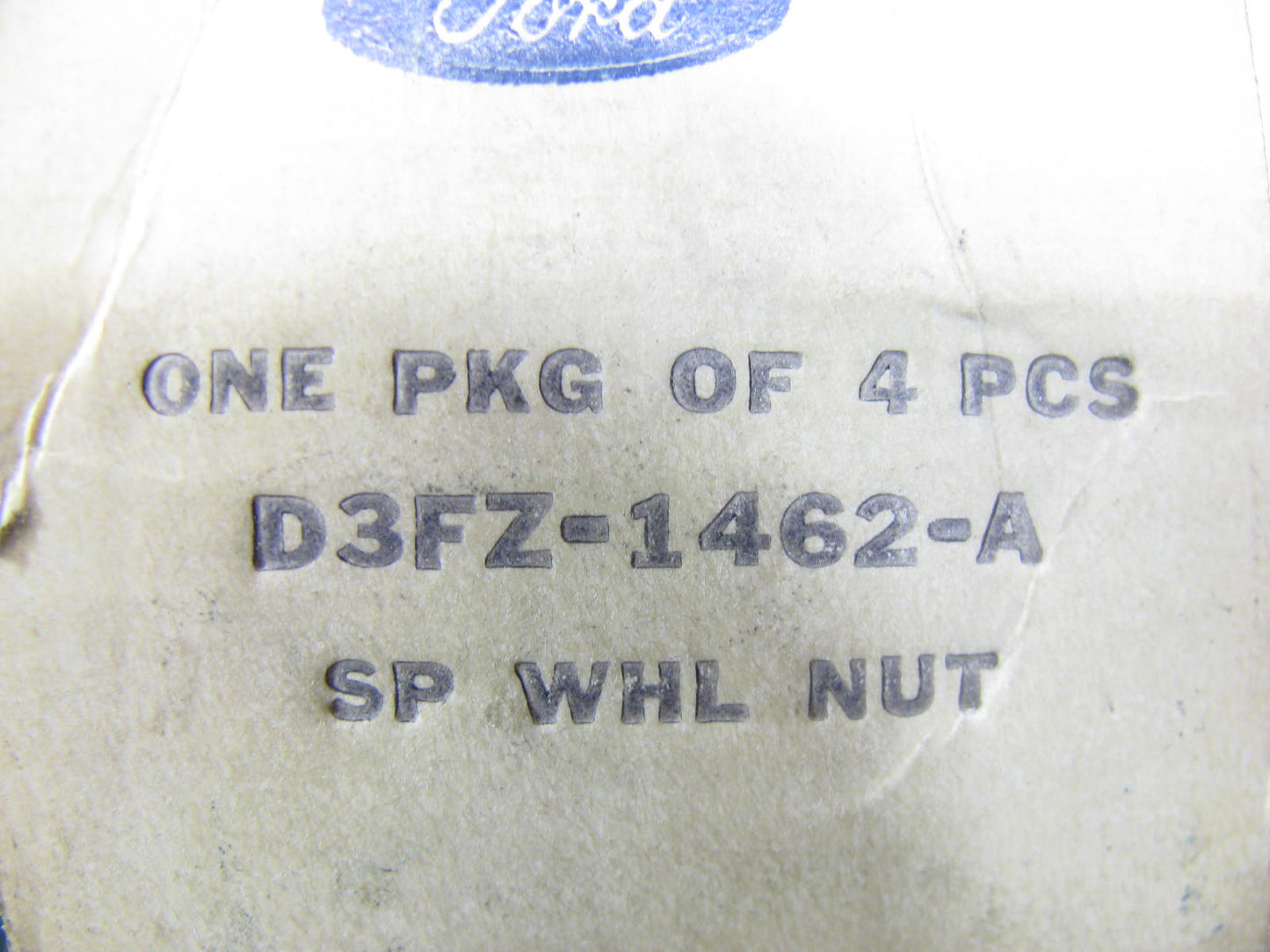 (2) NEW - OEM Ford D3FZ-1462-A Spare Wheel Mounting Bolt Nut 1973-1974 Pinto