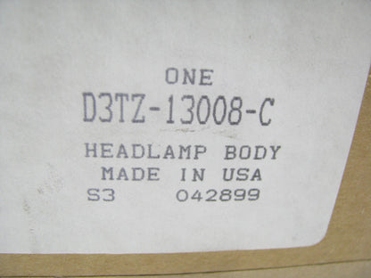 Custom Rat Rod Hotrod Headlight Lamp Bezel Head Lamp Bucket OEM Ford D3TZ13008C