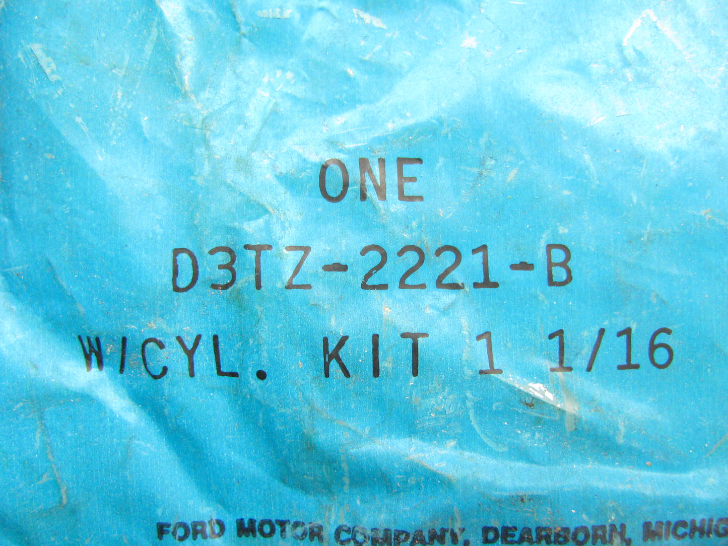 NEW - OEM Ford D3TZ-2221-B Front Drum Brake Wheel Cylinder Repair Kit - 1-1/16''