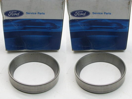 (2) GENUINE OEM Ford Wheel Bearing Race Cups D4AZ-1202-A