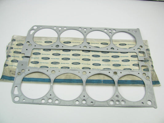 (2) Genuine OEM Ford 1970-79 351C 351M 400 V8 Cylinder Head Gaskets D4AZ-6051-A