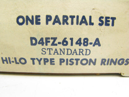 DOES 2 PISTONS - Ford D4FZ-6148-A Partial Piston Rings (STD) 1974-1984 2.3L-L4