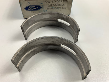 New GENUINE OEM Ford Crankshaft Main Bearing PAIR, STANDARD SIZE D42E-6333-AB