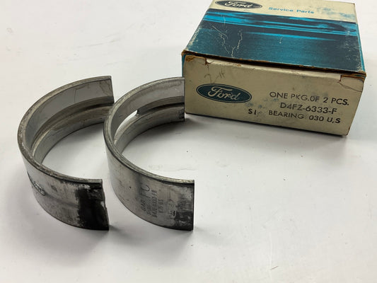 NEW - OEM Ford D4FZ-6333-F Engine Main Bearing .030'' 1974-2001 2.3L-L4