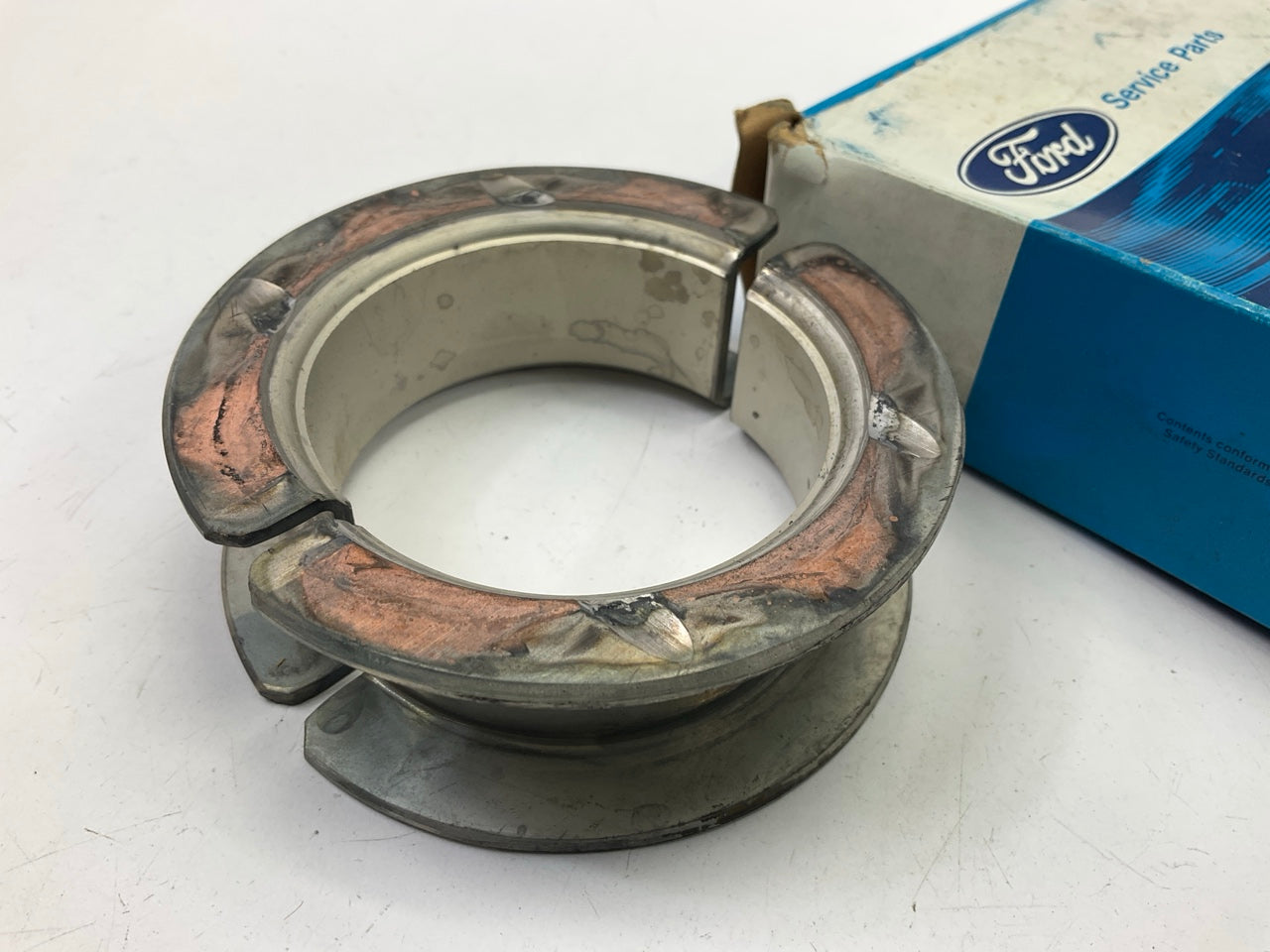 OEM Ford D4FZ-6337-G Crank Main Thrust Bearings PAIR - 1974-1979 2.3L - STANDARD