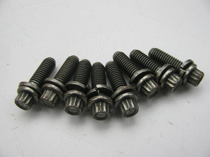 (8) NEW - OEM Ford D4FZ-6638-A Oil Pump Attaching Bolts 1974-1993 Ford 2.3L
