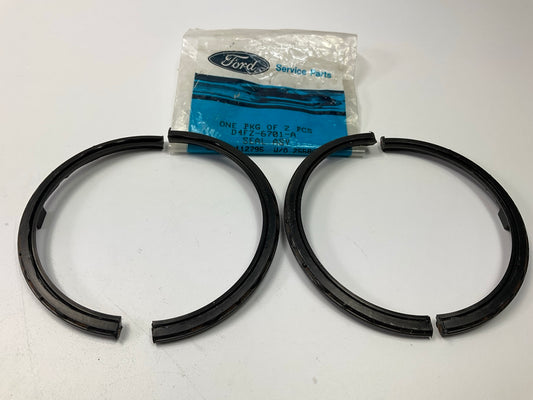 (2) NEW - OEM Ford D4FZ-6701-A Engine Crankshaft Rear Main Seal 1974-1978 2.3L