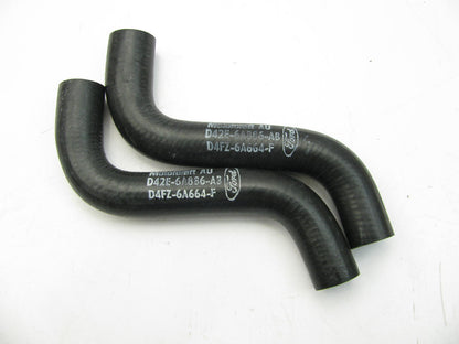 (2) NEW - OEM Ford D4FZ-6A664-F Crankcase Ventilation Hose 1974-1986 2.3L-L4